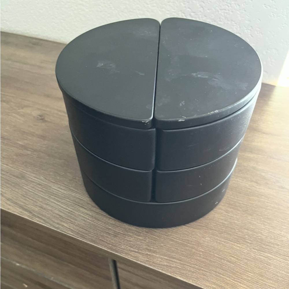 Threshold Black Rotating Jewelry Organizer